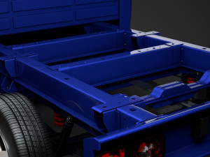 ram promaster truck crew cab 3450 wb 2020 3D Модель
