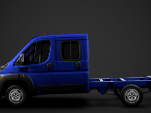 ram promaster truck crew cab 3450 wb 2020 3D Модель
