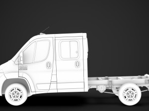 ram promaster truck crew cab 3450 wb 2020 3D Модель