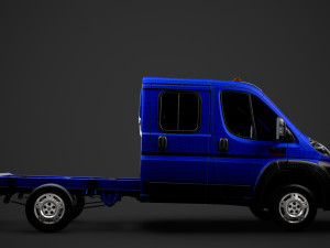 ram promaster truck crew cab 3450 wb 2020 3D Модель