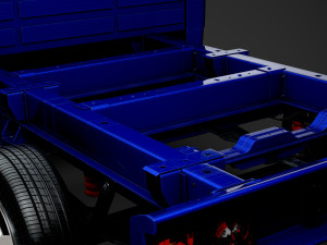 ram promaster truck crew cab 3450 wb 2020 3D Модель