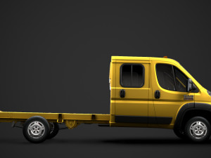 ram promaster truck crew cab 4035xl wb 2020 3D Модель