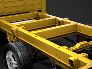 ram promaster truck crew cab 4035xl wb 2020 3D Модель