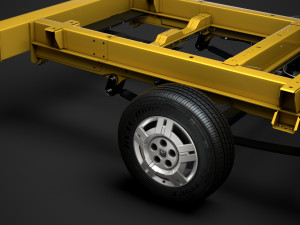 ram promaster truck crew cab 4035xl wb 2020 3D Модель