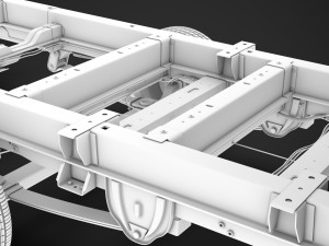 ram promaster truck crew cab 4035xl wb 2020 3D Модель