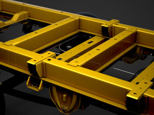 ram promaster truck crew cab 4035xl wb 2020 3D Модель