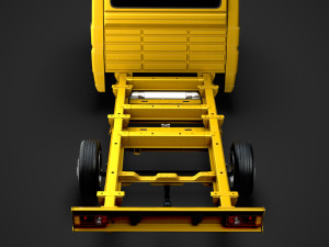 ram promaster truck crew cab 4035xl wb 2020 3D Модель