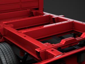 ram promaster truck single cab 3000 wb 2020 3D Модель