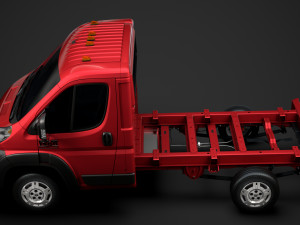 ram promaster truck single cab 3000 wb 2020 3D Модель