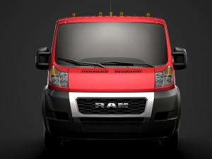 ram promaster truck single cab 3000 wb 2020 3D Модель