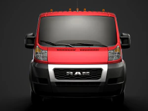 ram promaster truck single cab 3000 wb 2020 3D Model