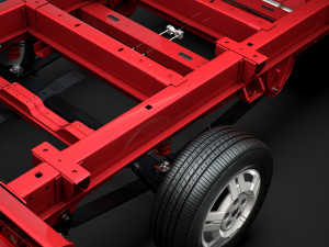 ram promaster truck single cab 3000 wb 2020 3D Модель