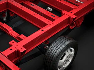 ram promaster truck single cab 3000 wb 2020 3D Model