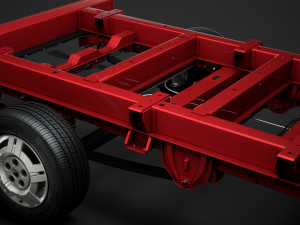 ram promaster truck single cab 3000 wb 2020 3D Модель