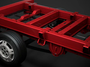 ram promaster truck single cab 3000 wb 2020 3D Model