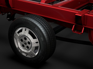 ram promaster truck single cab 3000 wb 2020 3D Модель