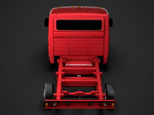 ram promaster truck single cab 3000 wb 2020 3D Модель