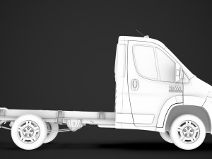 ram promaster truck single cab 3000 wb 2020 3D Модель