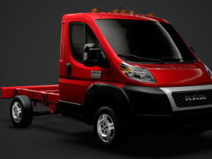 ram promaster truck single cab 3000 wb 2020 3D Модель