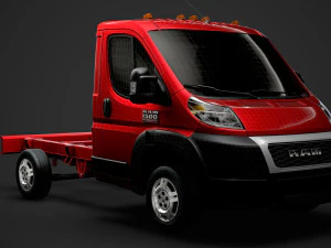 ram promaster truck single cab 3000 wb 2020 3D Model