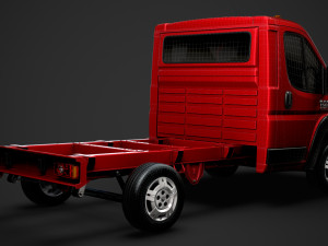 ram promaster truck single cab 3000 wb 2020 3D Модель