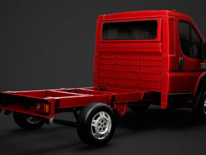 ram promaster truck single cab 3000 wb 2020 3D Model