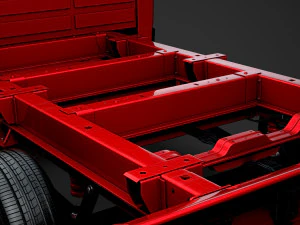 ram promaster truck single cab 3000 wb 2020 3D Model