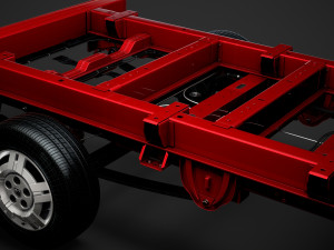 ram promaster truck single cab 3000 wb 2020 3D Модель