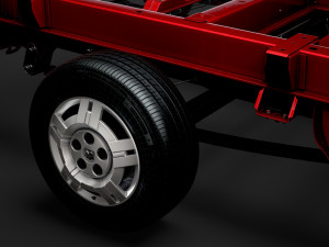ram promaster truck single cab 3000 wb 2020 3D Модель