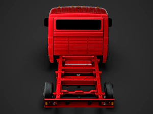 ram promaster truck single cab 3000 wb 2020 3D Model
