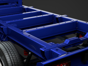 ram promaster truck single cab 4300 wb 2020 3D Модель