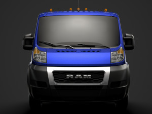 ram promaster truck single cab 4300 wb 2020 3D Model