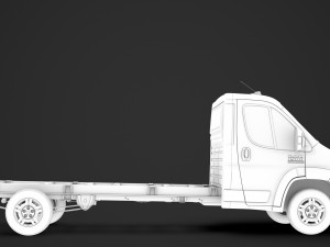 ram promaster truck single cab 4300 wb 2020 3D Model