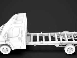 ram promaster truck single cab 4300 wb 2020 3D Model