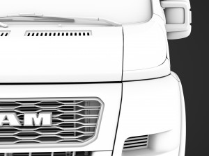 ram promaster truck single cab 4300 wb 2020 3D Model
