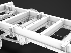 ram promaster truck single cab 4300 wb 2020 3D Model
