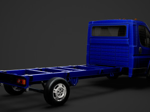 ram promaster truck single cab 4300 wb 2020 3D Model