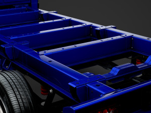 ram promaster truck single cab 4300 wb 2020 3D Model
