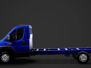 ram promaster truck single cab 4300 wb 2020 3D Model