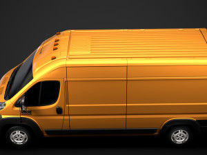 ram promaster cargo 2500 hr 159wb 2020 3D 모델