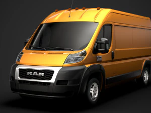 ram promaster cargo 2500 hr 159wb 2020 3D Model