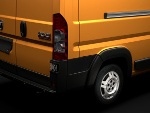 ram promaster cargo 2500 hr 159wb 2020 3D 모델