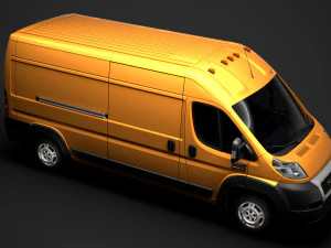 ram promaster cargo 2500 hr 159wb 2020 3D Model