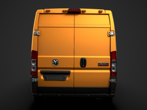 ram promaster cargo 2500 hr 159wb 2020 3D 모델