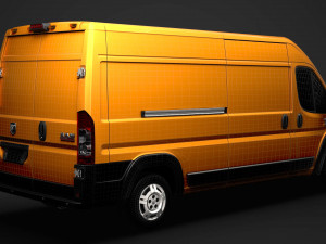 ram promaster cargo 2500 hr 159wb 2020 3D 모델