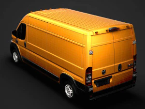 ram promaster cargo 2500 hr 159wb 2020 3D Model