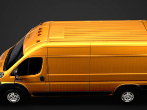 ram promaster cargo 2500 hr 159wb 2020 3D 모델