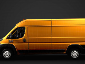 ram promaster cargo 2500 hr 159wb 2020 3D 모델