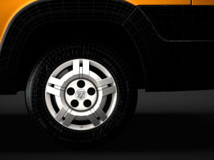 ram promaster cargo 2500 hr 159wb 2020 3D 모델