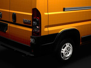 ram promaster cargo 2500 hr 159wb 2020 3D Model